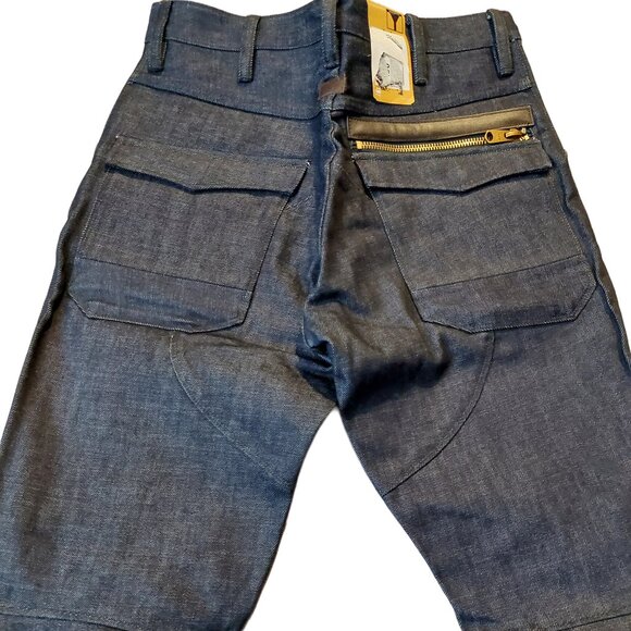 G-Star Raw Oregon 5620 3D Loose Tapered Button Fly Dark Blue Denim Jeans Sz 30 - Picture 14 of 16